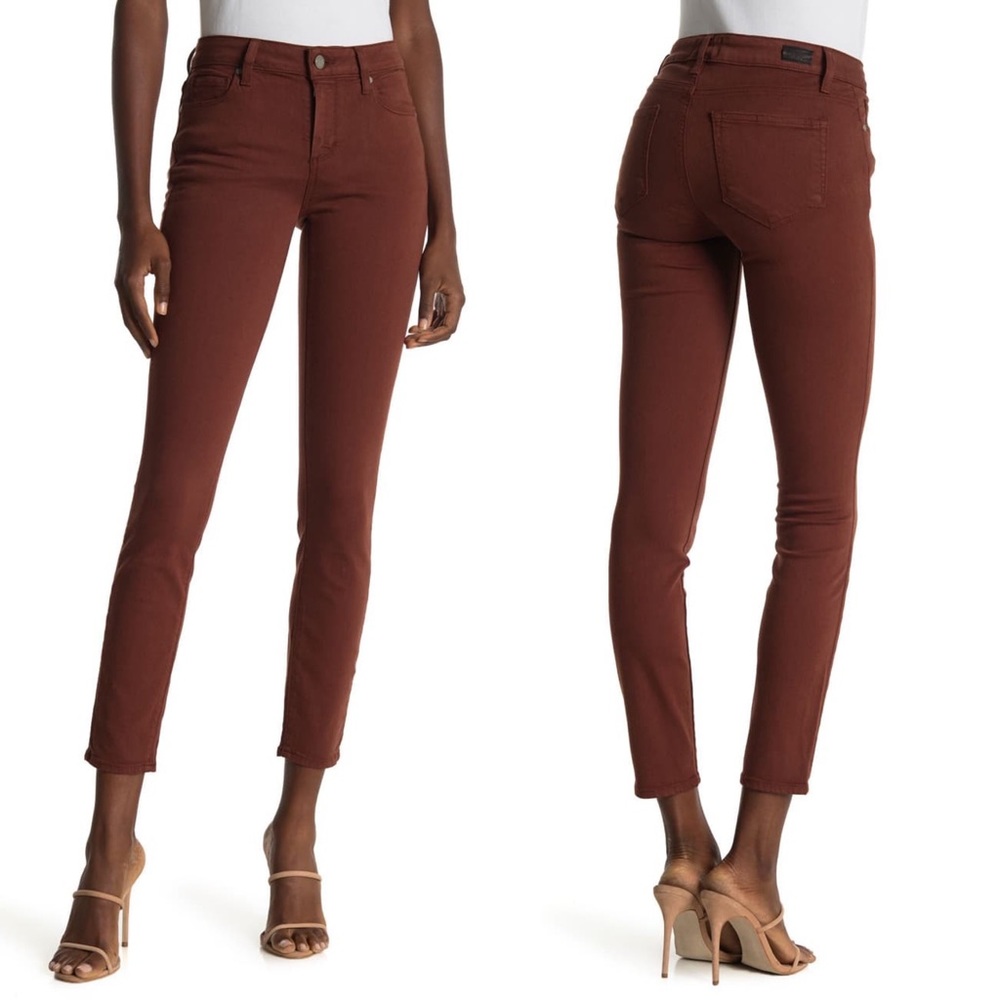 PAIGE Autumn Verdugo Ankle Cropped Skinny Jean 28